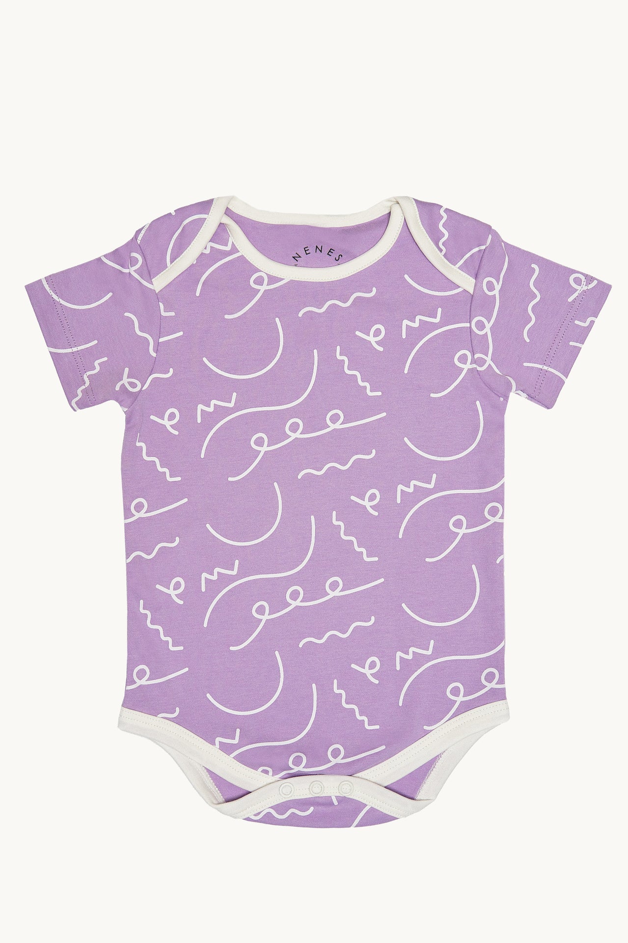 Daydreams and Doodles Shoulder Fold Short Sleeve Onesie