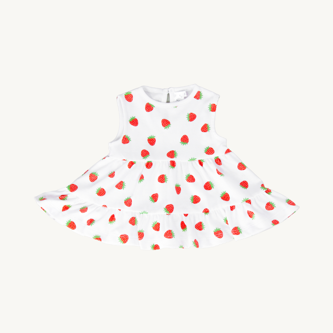 Berry Sweet Tiered Summer Dress