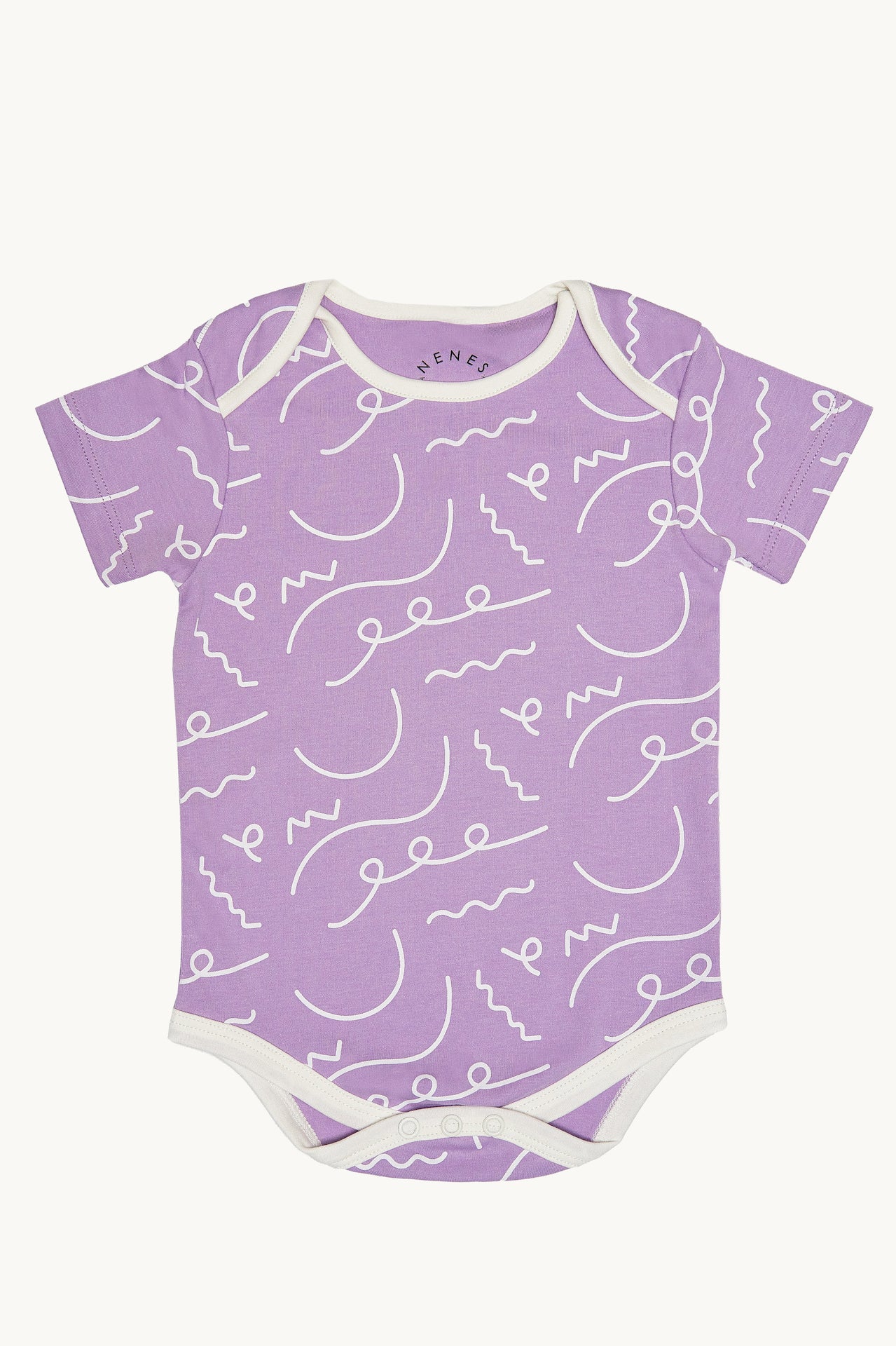 Renewed Daydreams and Doodles Shoulder Fold Short Sleeve Onesie