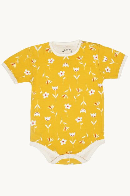 Renewed Daisy Days Shoulder Snap Short Sleeve Onesie