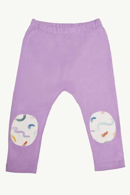 Renewed I Lilac You a Lot Knee Patch Pants