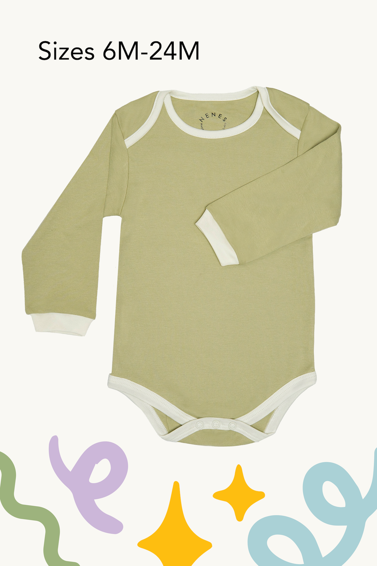 Renewed Who's the Moss Long Sleeve Onesie